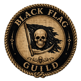 The Black Flag Guild crest